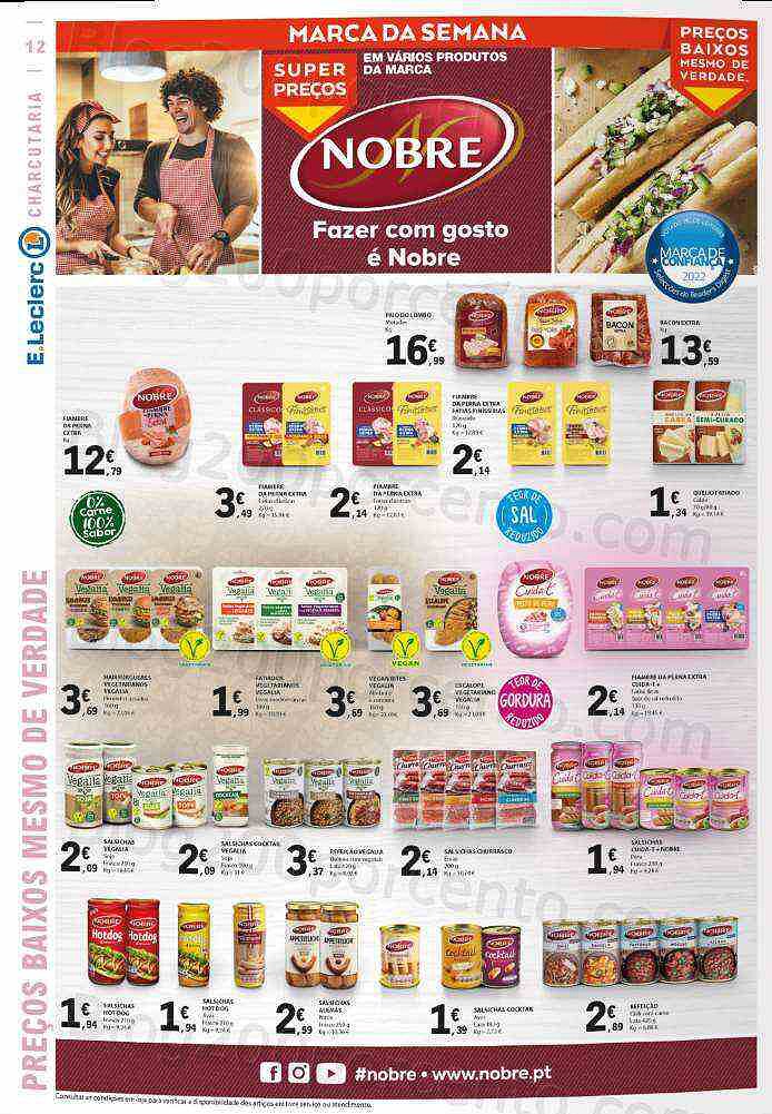 Antevisão Folheto E-LECLERC Promoções de 6 a 12 outubro