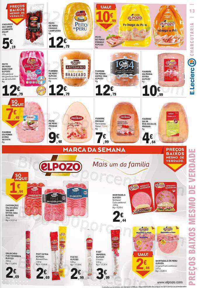 Antevisão Folheto E-LECLERC Promoções de 6 a 12 outubro