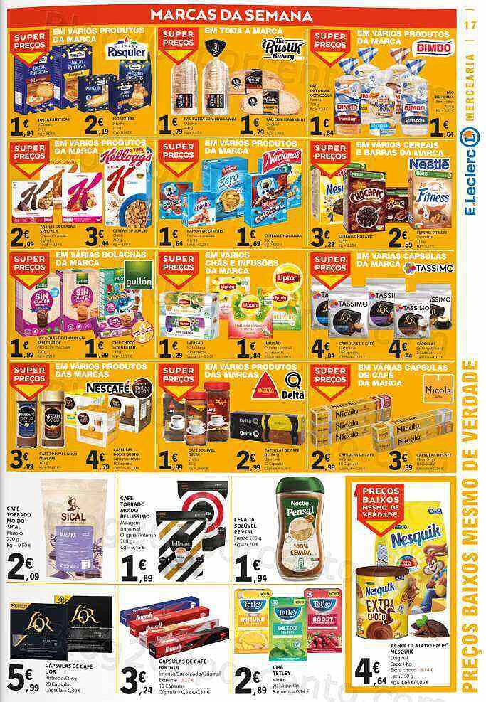 Antevisão Folheto E-LECLERC Promoções de 6 a 12 outubro