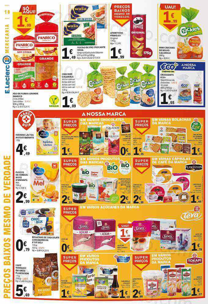 Antevisão Folheto E-LECLERC Promoções de 6 a 12 outubro