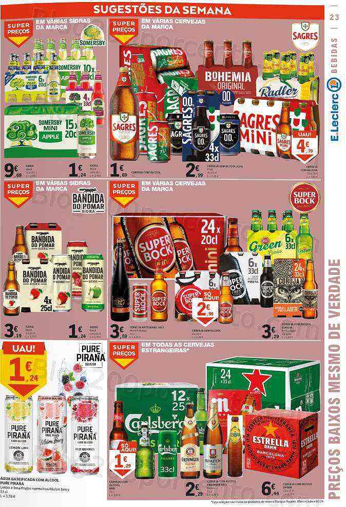 Antevisão Folheto E-LECLERC Promoções de 6 a 12 outubro