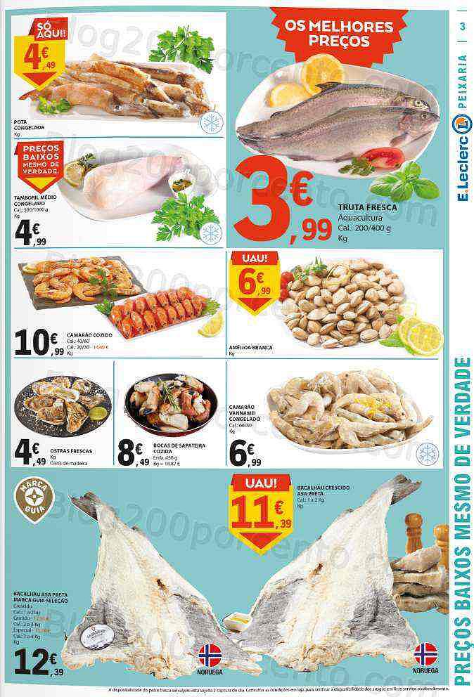 Antevisão Folheto E-LECLERC Promoções de 6 a 12 outubro