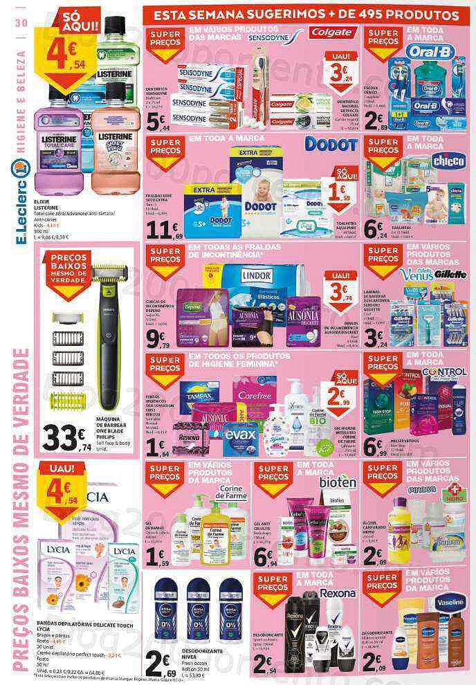 Antevisão Folheto E-LECLERC Promoções de 6 a 12 outubro