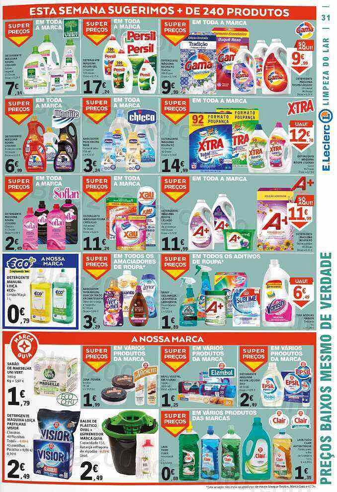Antevisão Folheto E-LECLERC Promoções de 6 a 12 outubro