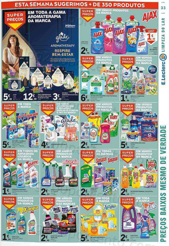 Antevisão Folheto E-LECLERC Promoções de 6 a 12 outubro