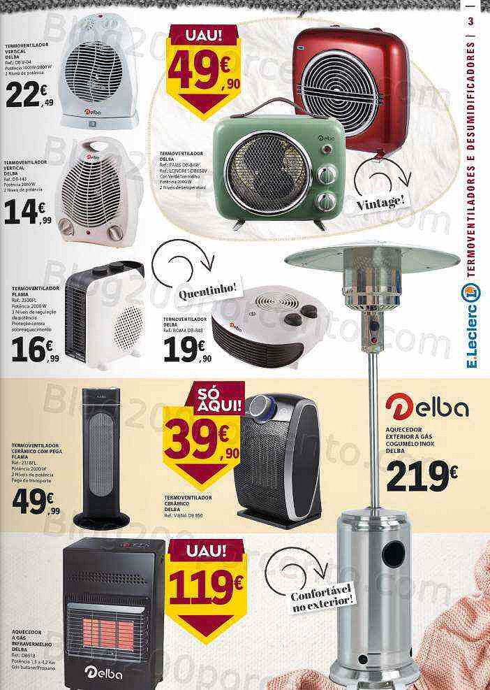 Antevisão Folheto E-LECLERC Especial Moda Outono - Inverno Promoções de 18 a 30 outubro