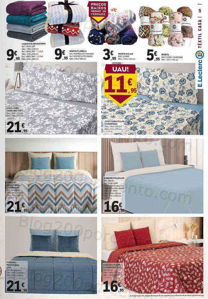 Antevisão Folheto E-LECLERC Especial Moda Outono - Inverno Promoções de 18 a 30 outubro