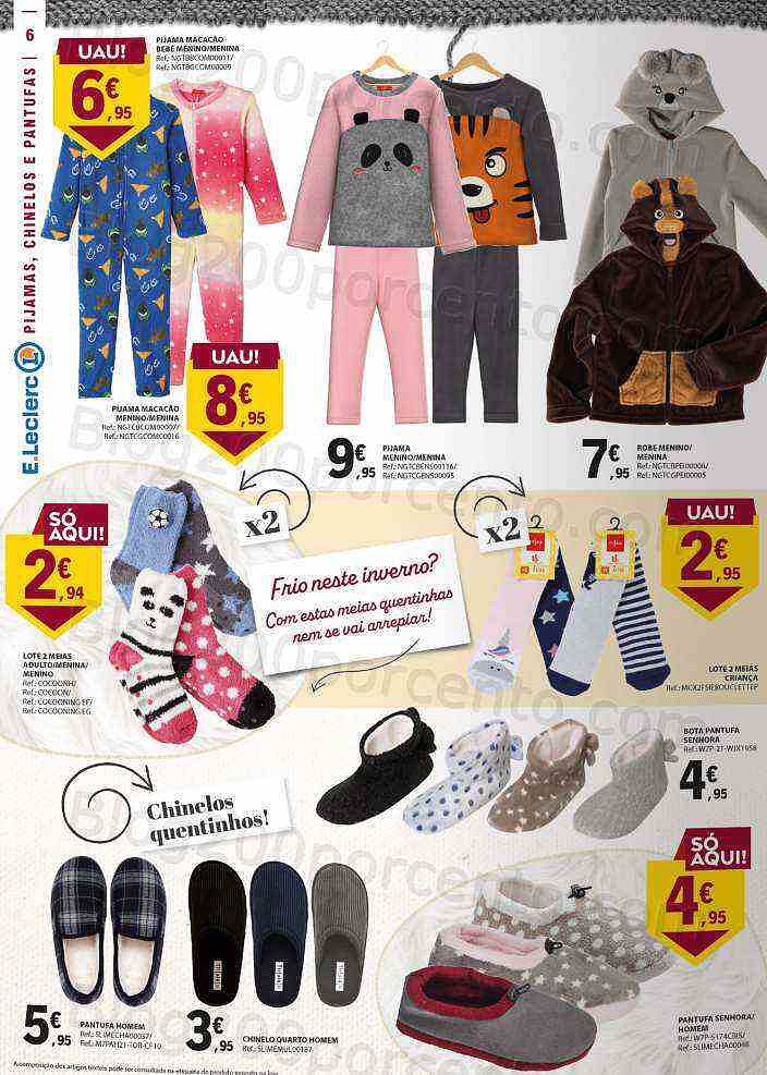 Antevisão Folheto E-LECLERC Especial Moda Outono - Inverno Promoções de 18 a 30 outubro