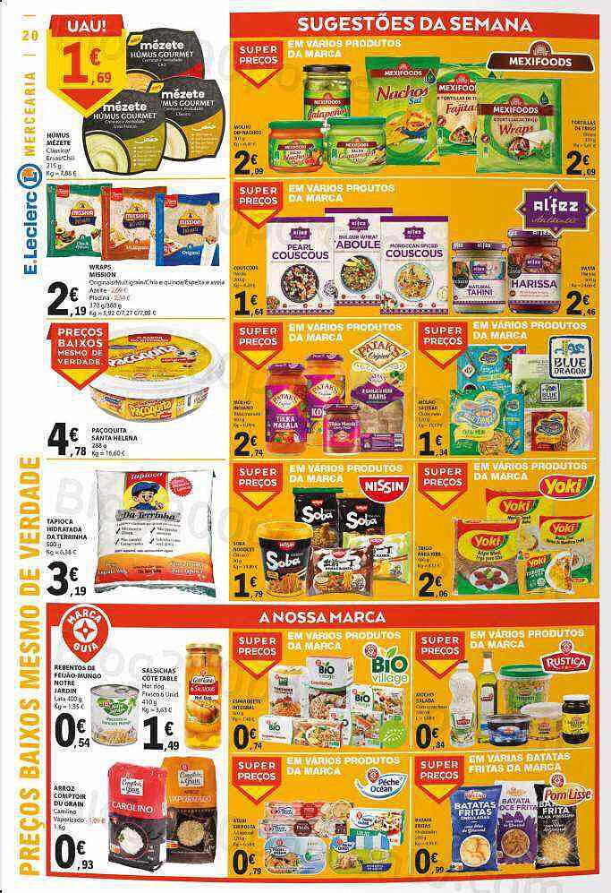 Antevisão Folheto E-LECLERC Promoções de 29 setembro a 5 outubro