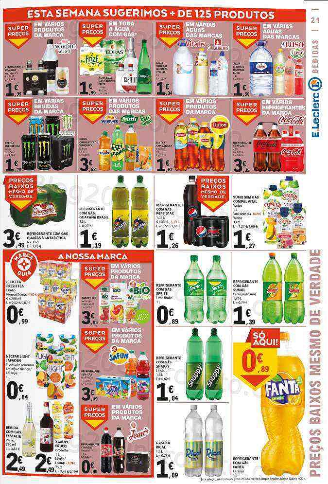 Antevisão Folheto E-LECLERC Promoções de 29 setembro a 5 outubro