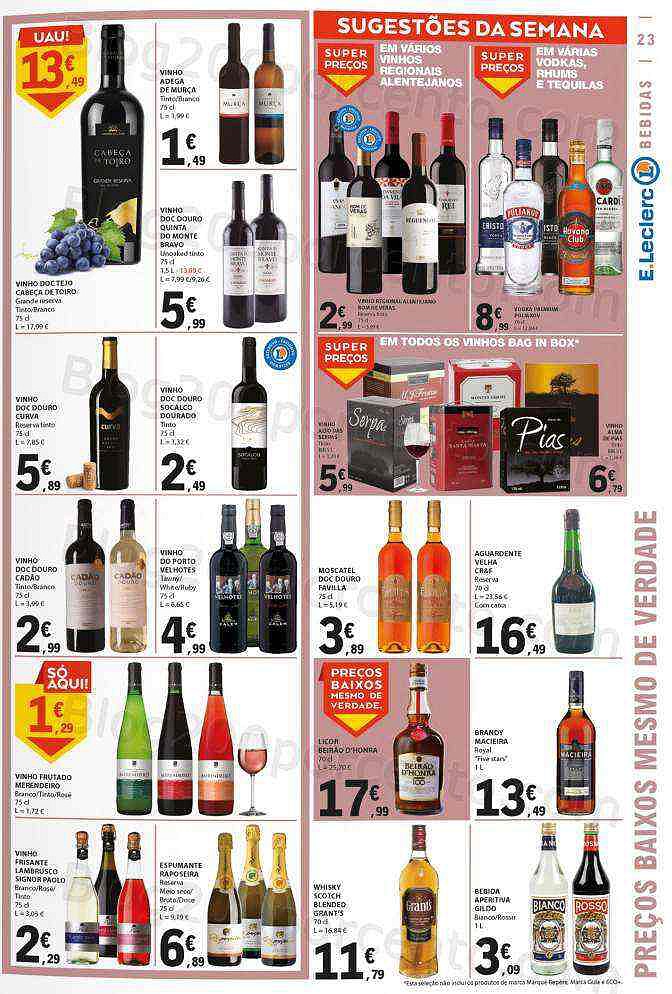 Antevisão Folheto E-LECLERC Promoções de 29 setembro a 5 outubro