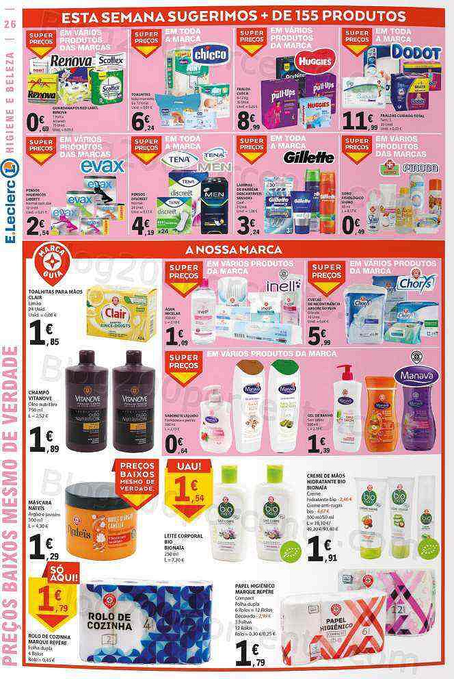 Antevisão Folheto E-LECLERC Promoções de 29 setembro a 5 outubro