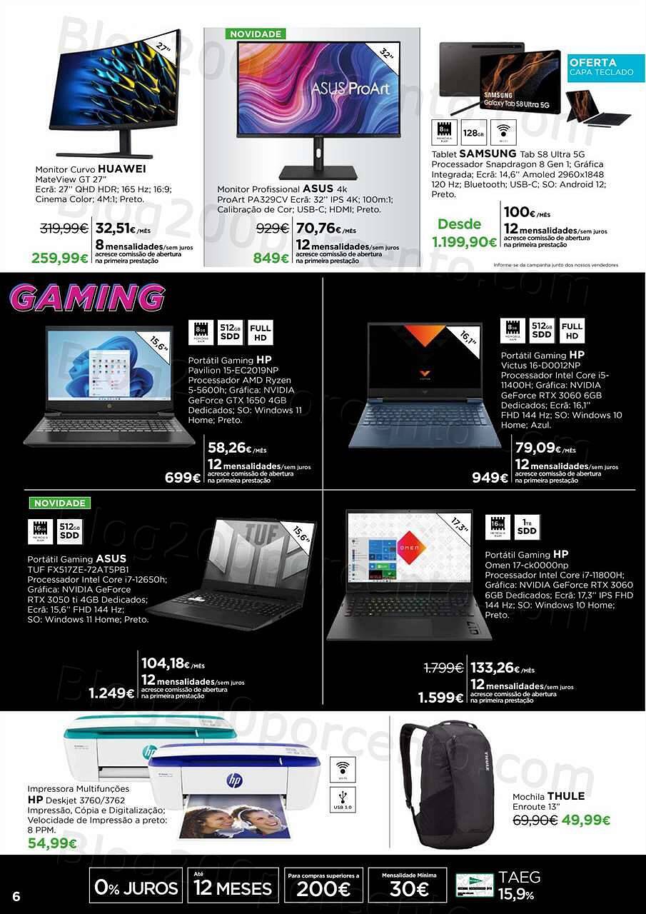 Antevisão Folheto EL CORTE INGLÉS Tecnologia Promoções de 30 setembro a 16 outubro