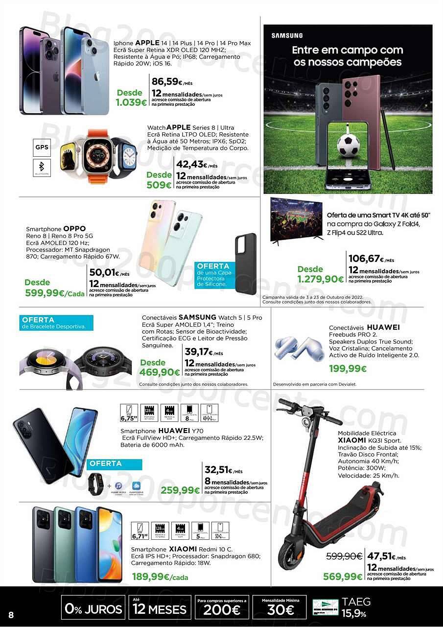 Antevisão Folheto EL CORTE INGLÉS Tecnologia Promoções de 30 setembro a 16 outubro