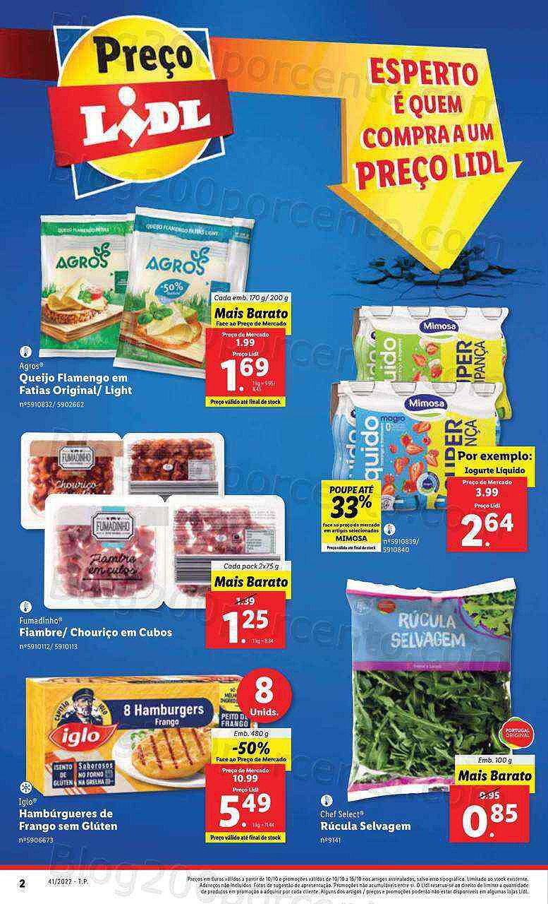 Antevisão Folheto LIDL Promoções de 10 a 16 outubro - Edição Digital