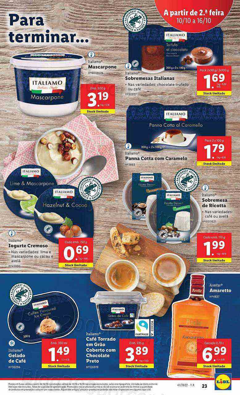 Antevisão Folheto LIDL Promoções de 10 a 16 outubro - Edição Digital