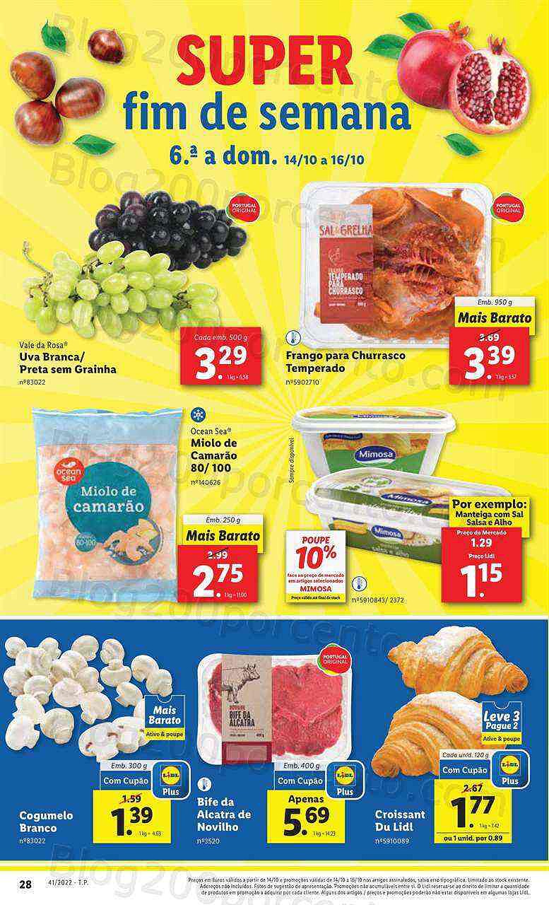 Antevisão Folheto LIDL Promoções de 10 a 16 outubro - Edição Digital