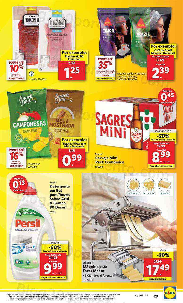 Antevisão Folheto LIDL Promoções de 10 a 16 outubro - Edição Digital