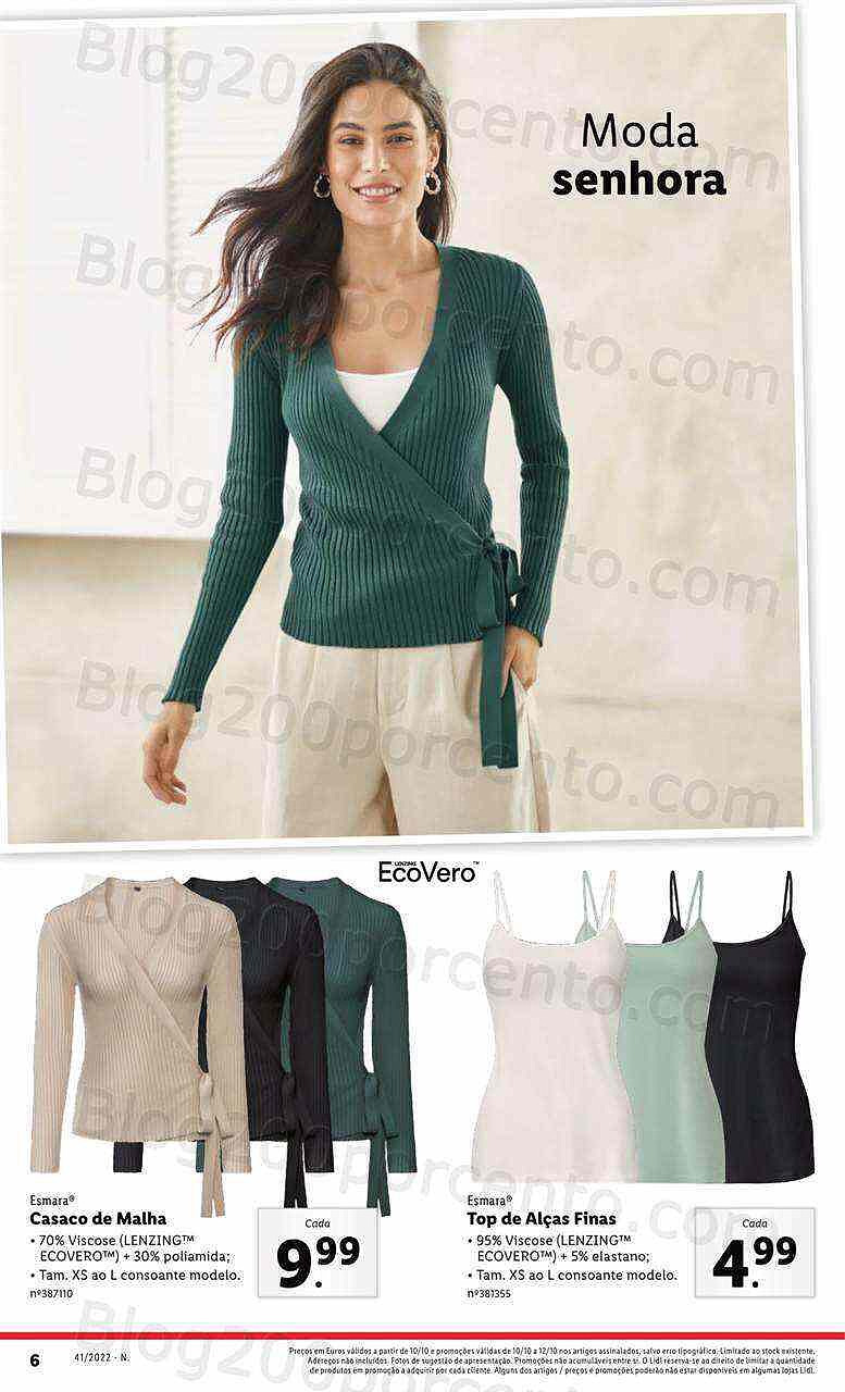 Antevisão Folheto LIDL Bazar Promoções de 10 a 16 outubro