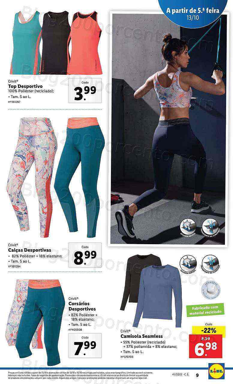 Antevisão Folheto LIDL Bazar Promoções de 10 a 16 outubro