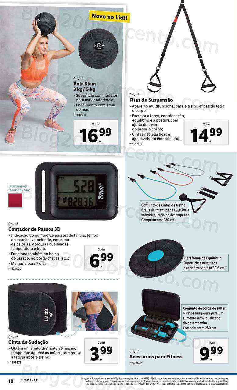 Antevisão Folheto LIDL Bazar Promoções de 10 a 16 outubro