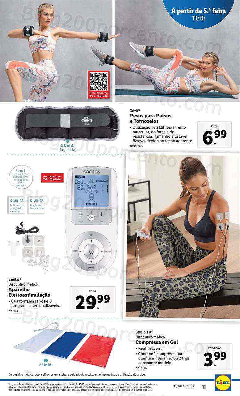 Antevisão Folheto LIDL Bazar Promoções de 10 a 16 outubro