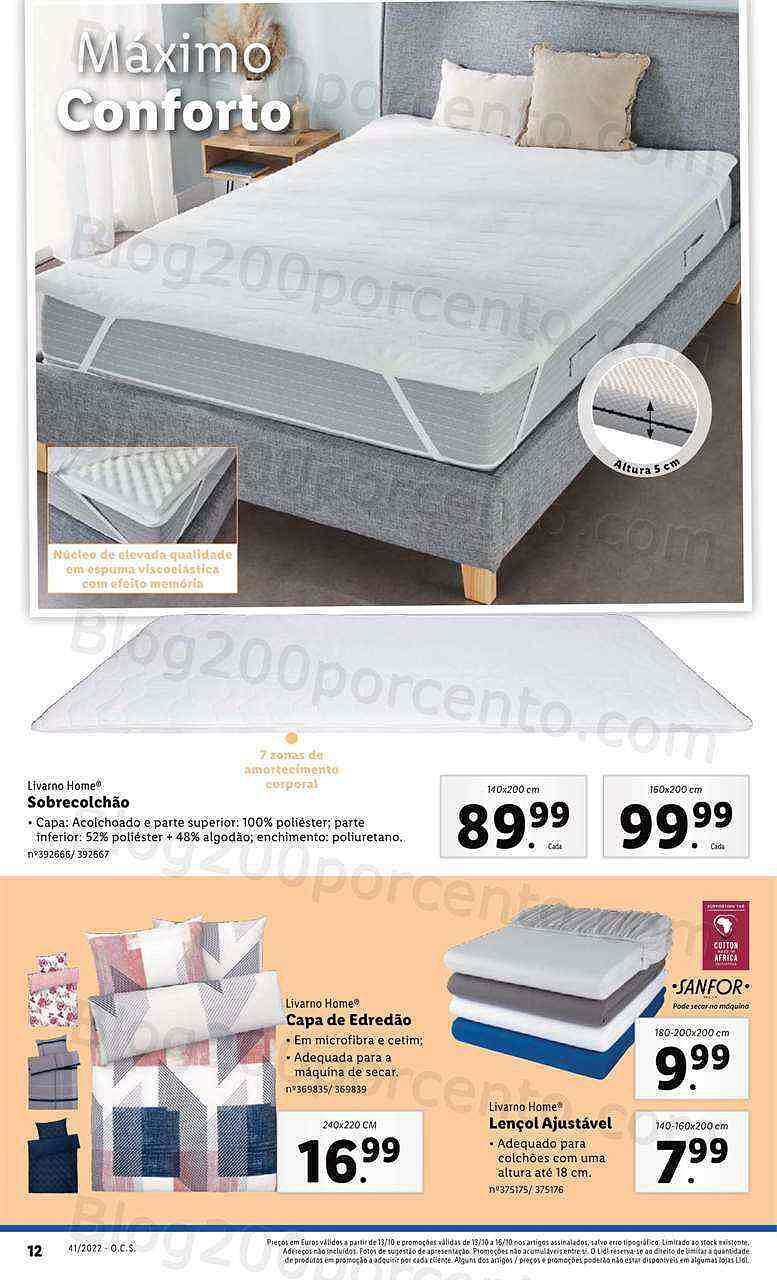 Antevisão Folheto LIDL Bazar Promoções de 10 a 16 outubro