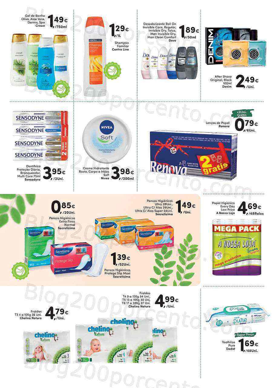 Antevisão Folheto A NOSSA LOJA Promoções de 1 a 16 outubro