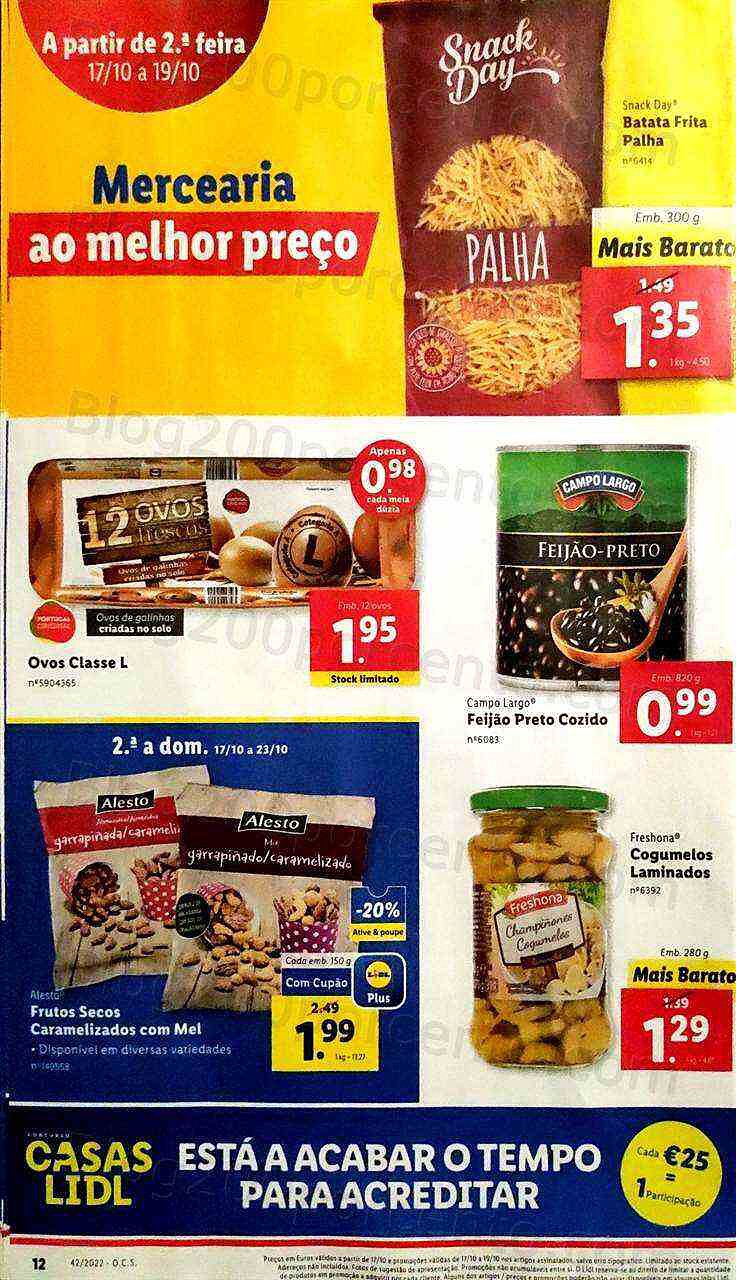 Antevisão Folheto LIDL Promoções de 17 a 23 outubro