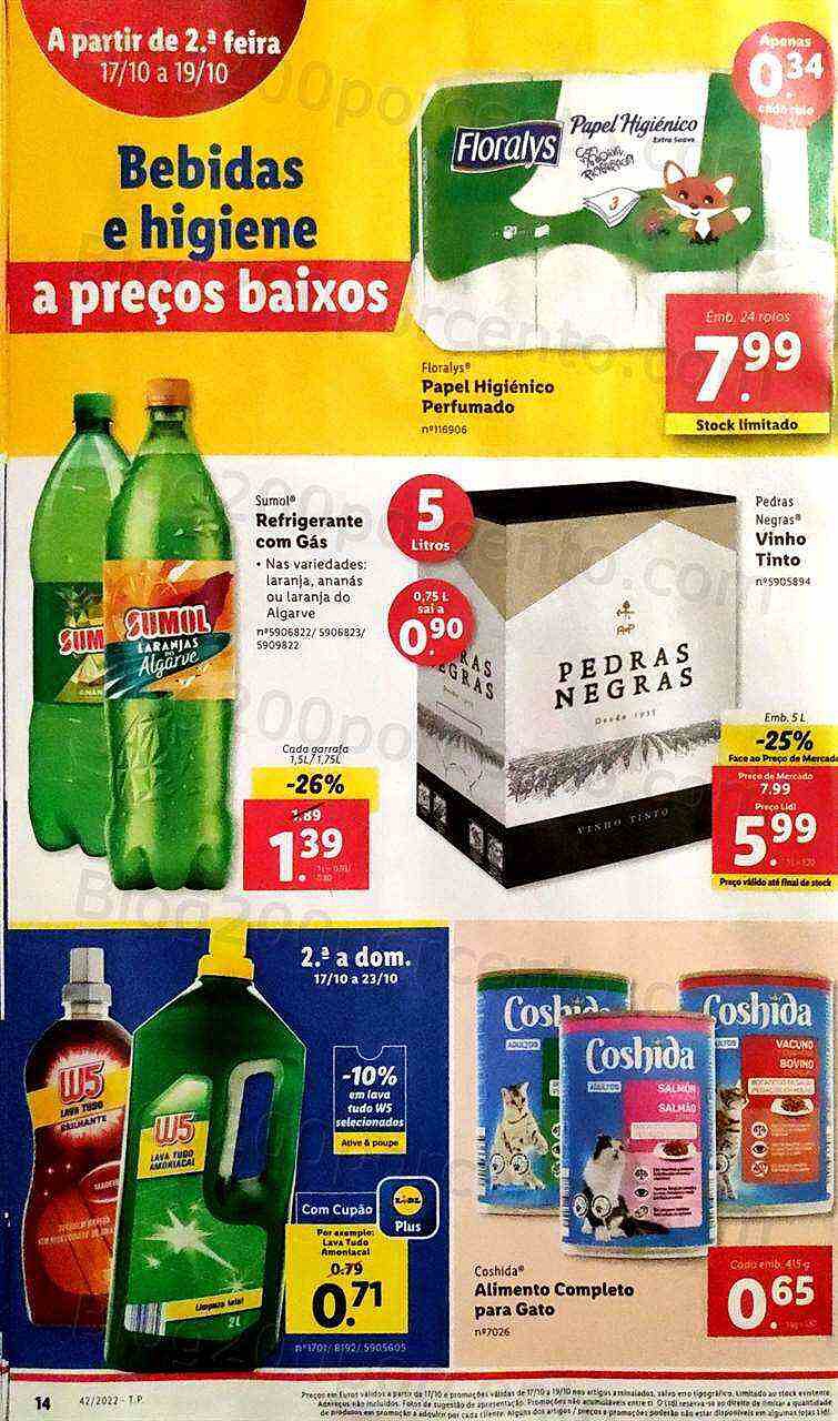 Antevisão Folheto LIDL Promoções de 17 a 23 outubro
