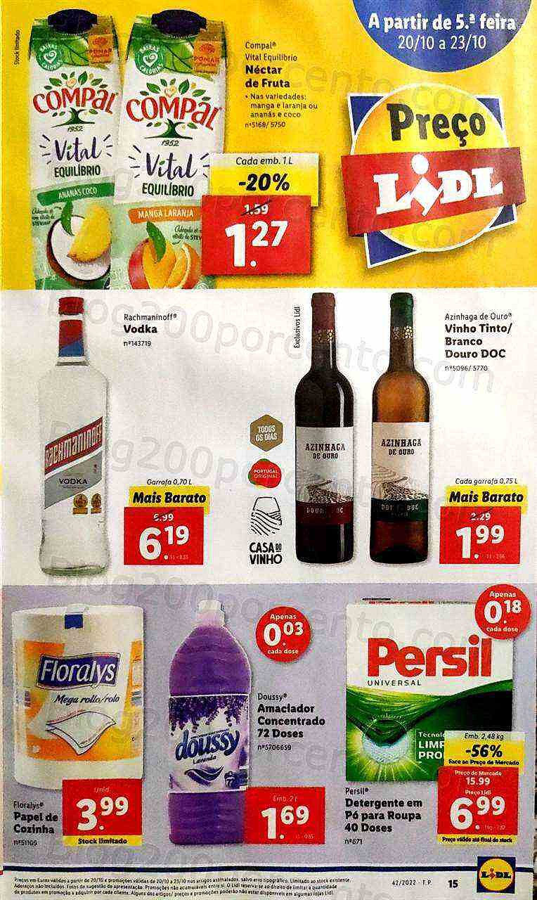 Antevisão Folheto LIDL Promoções de 17 a 23 outubro