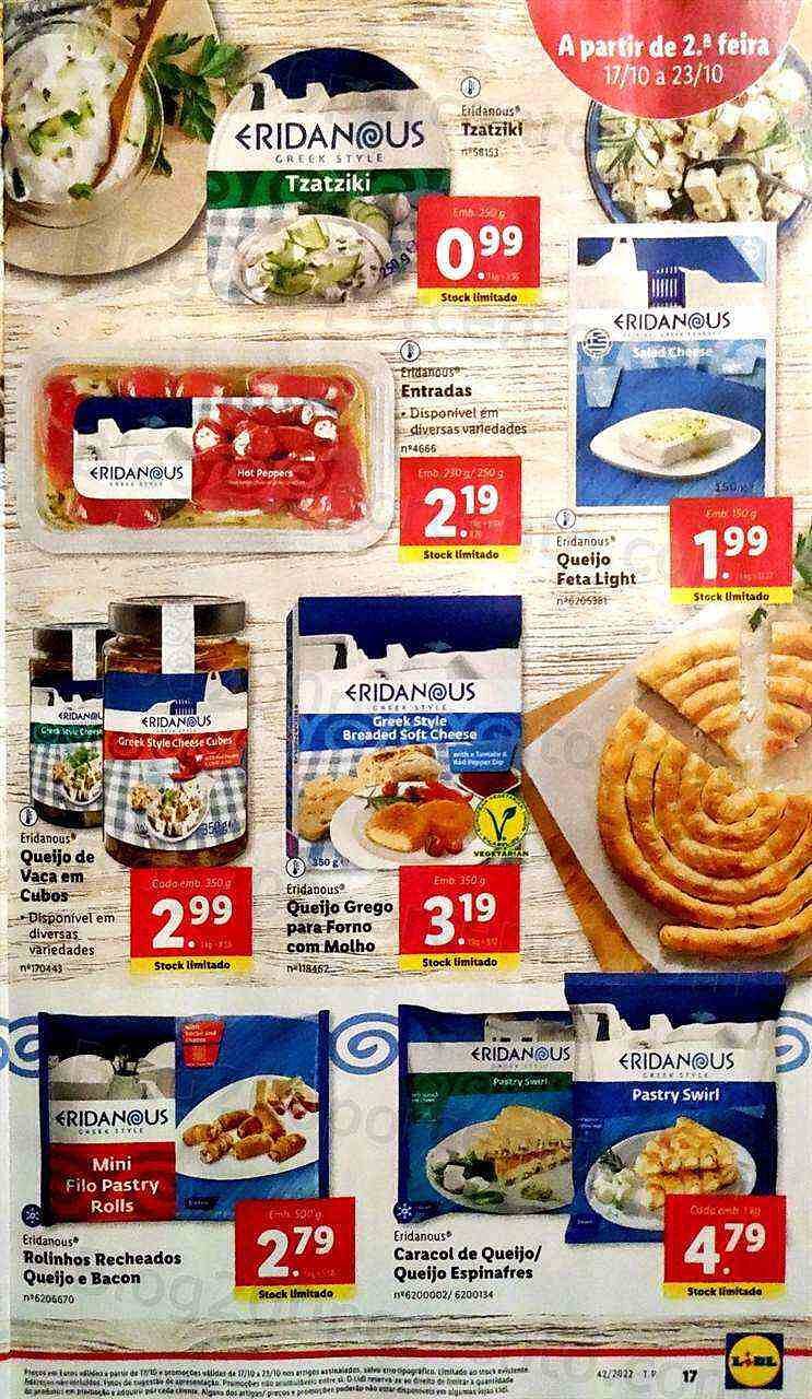 Antevisão Folheto LIDL Promoções de 17 a 23 outubro