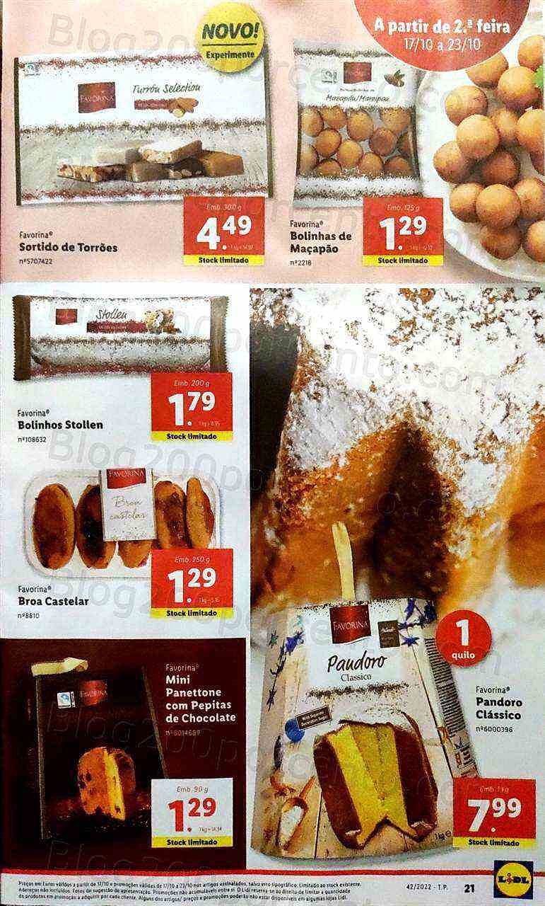 Antevisão Folheto LIDL Promoções de 17 a 23 outubro