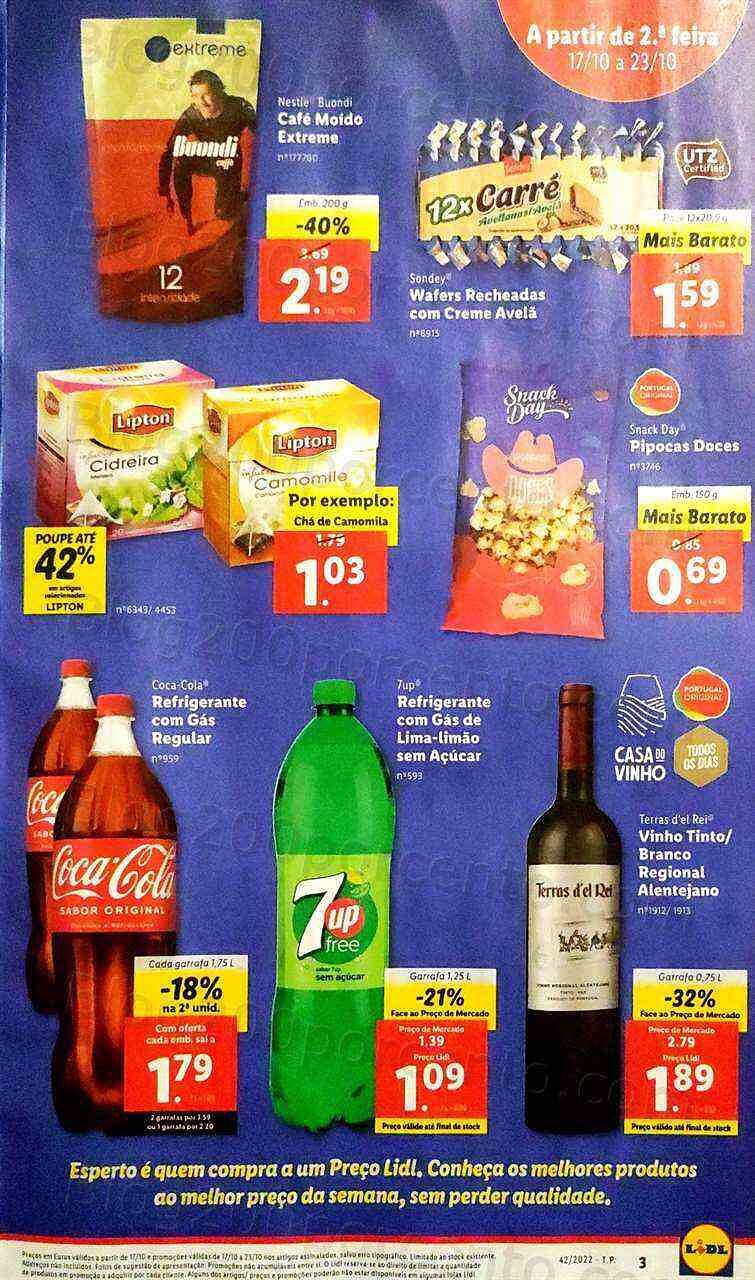 Antevisão Folheto LIDL Promoções de 17 a 23 outubro