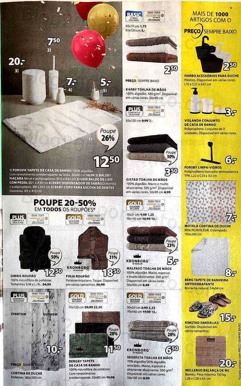 Antevisão Folheto JYSK Promoções de 6 a 19 outubro