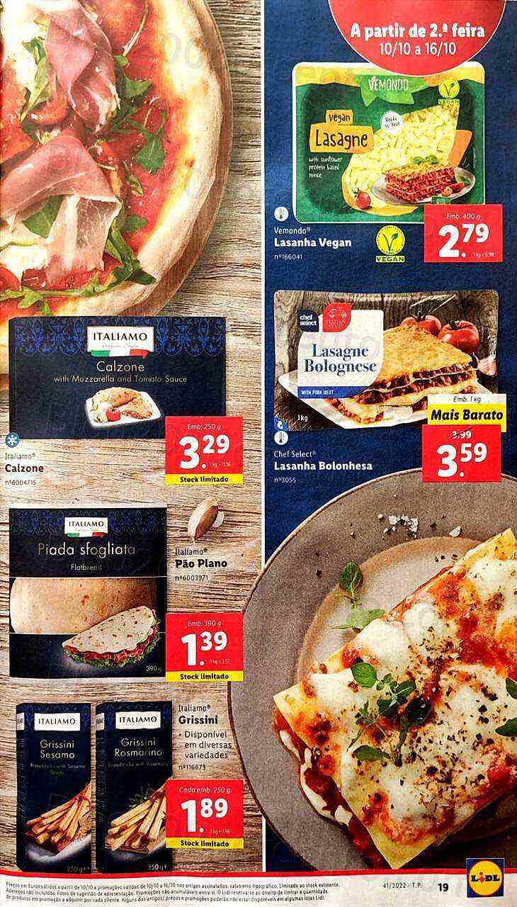 Antevisão Folheto LIDL Promoções de 10 a 16 outubro