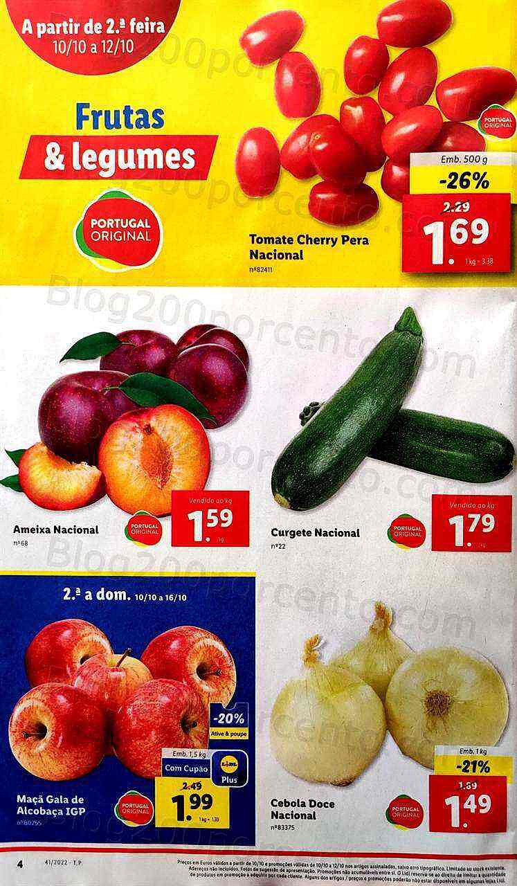 Antevisão Folheto LIDL Promoções de 10 a 16 outubro
