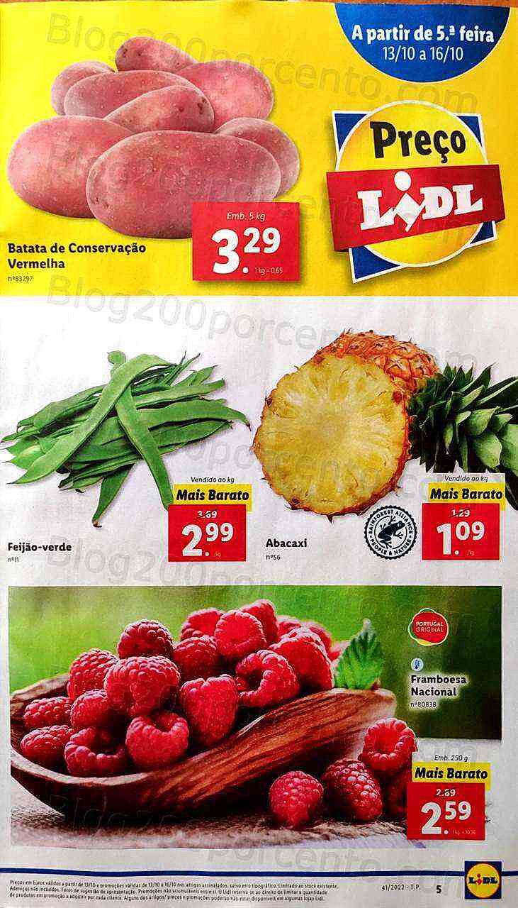 Antevisão Folheto LIDL Promoções de 10 a 16 outubro