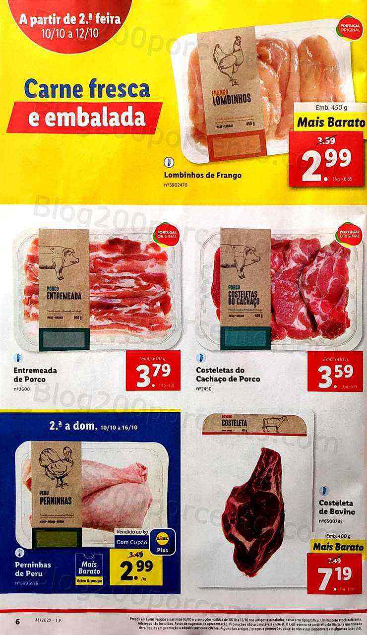 Antevisão Folheto LIDL Promoções de 10 a 16 outubro
