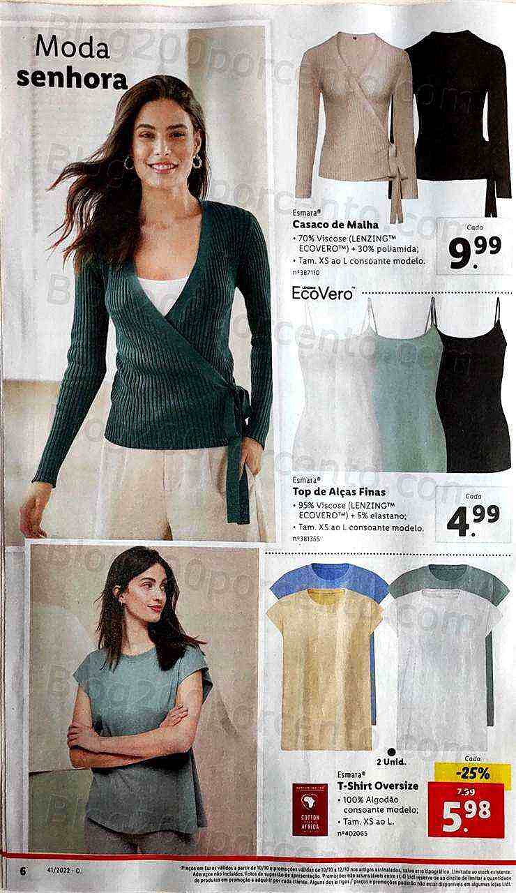 Antevisão Folheto LIDL Bazar Promoções de 10 a 16 outubro