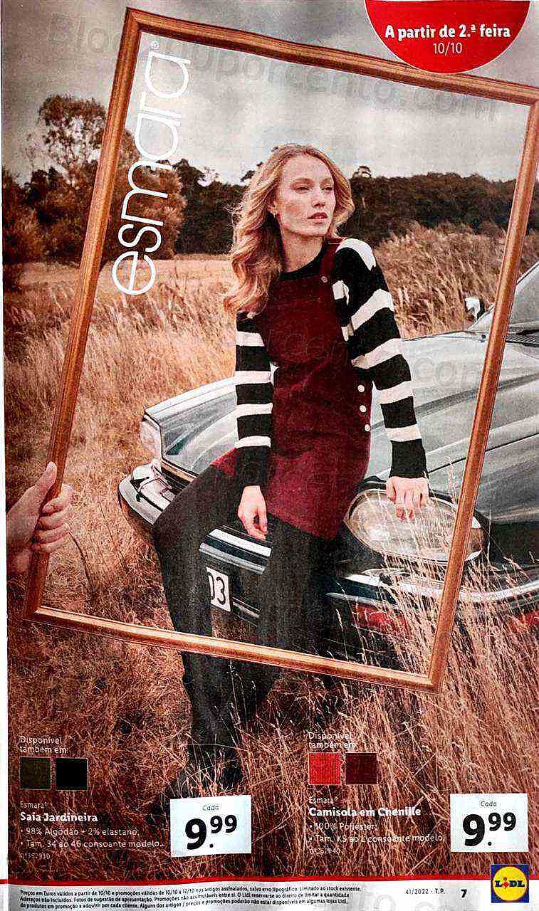 Antevisão Folheto LIDL Bazar Promoções de 10 a 16 outubro