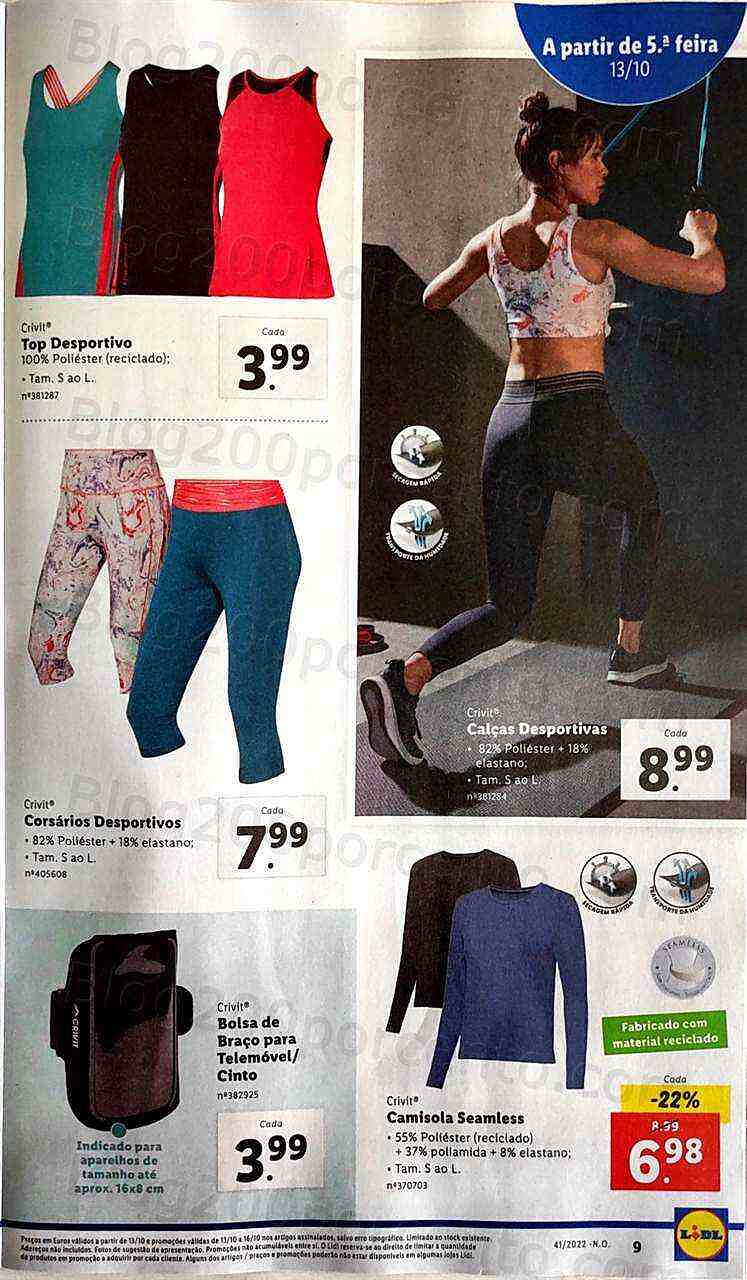 Antevisão Folheto LIDL Bazar Promoções a partir de 13 outubro