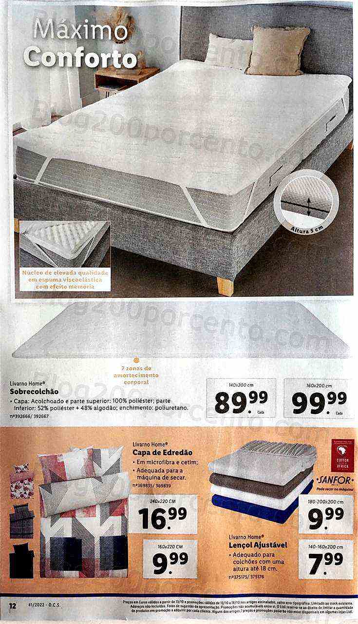 Antevisão Folheto LIDL Bazar Promoções a partir de 13 outubro