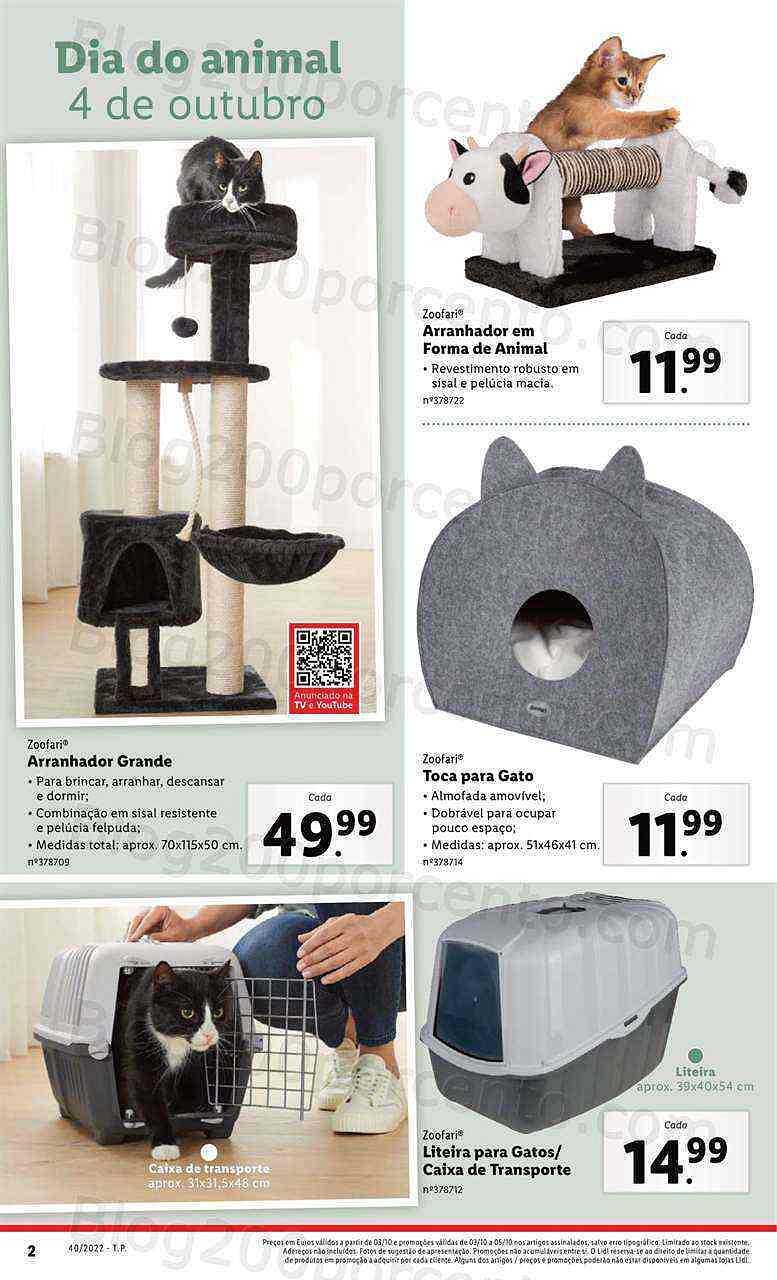 Antevisão Folheto LIDL Bazar Promoções a partir de 3 outubro