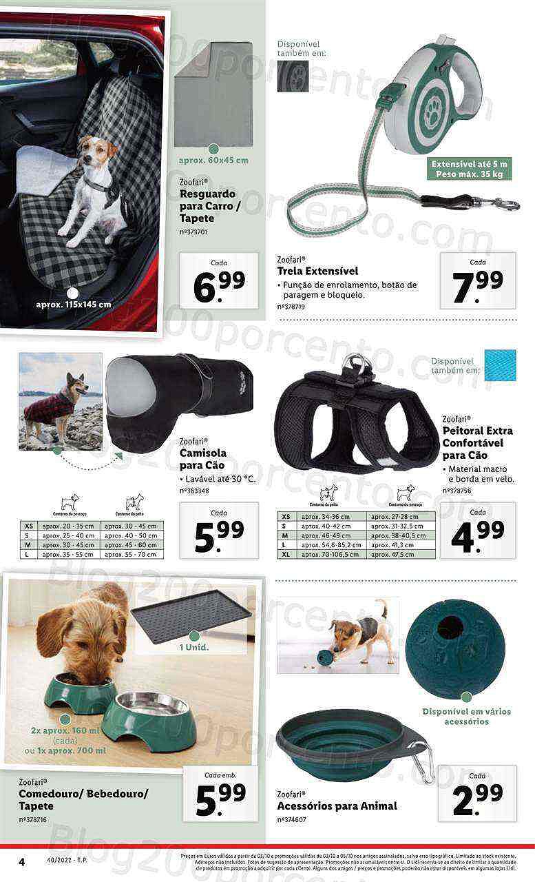 Antevisão Folheto LIDL Bazar Promoções a partir de 3 outubro