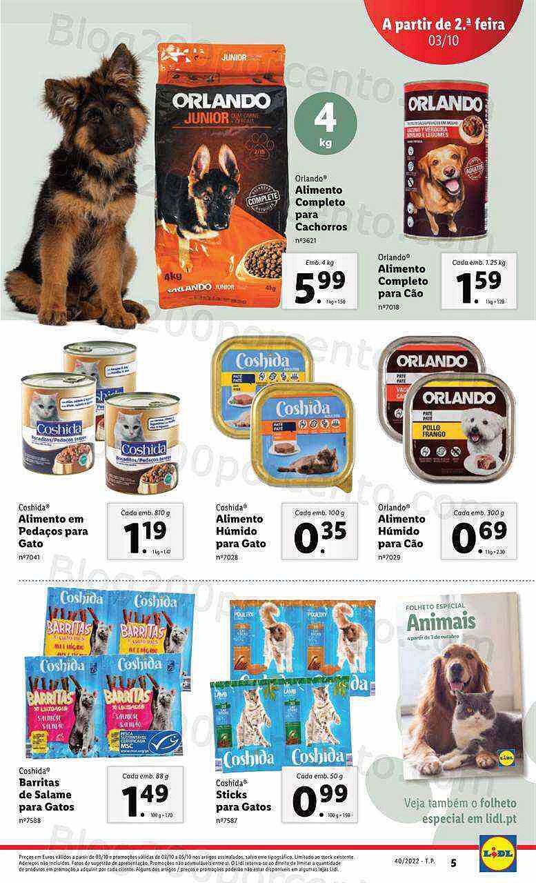 Antevisão Folheto LIDL Bazar Promoções a partir de 3 outubro