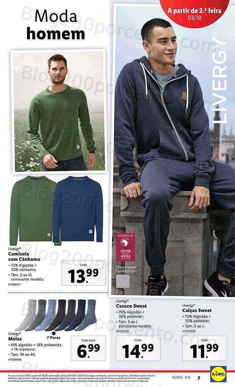 Antevisão Folheto LIDL Bazar Promoções a partir de 3 outubro