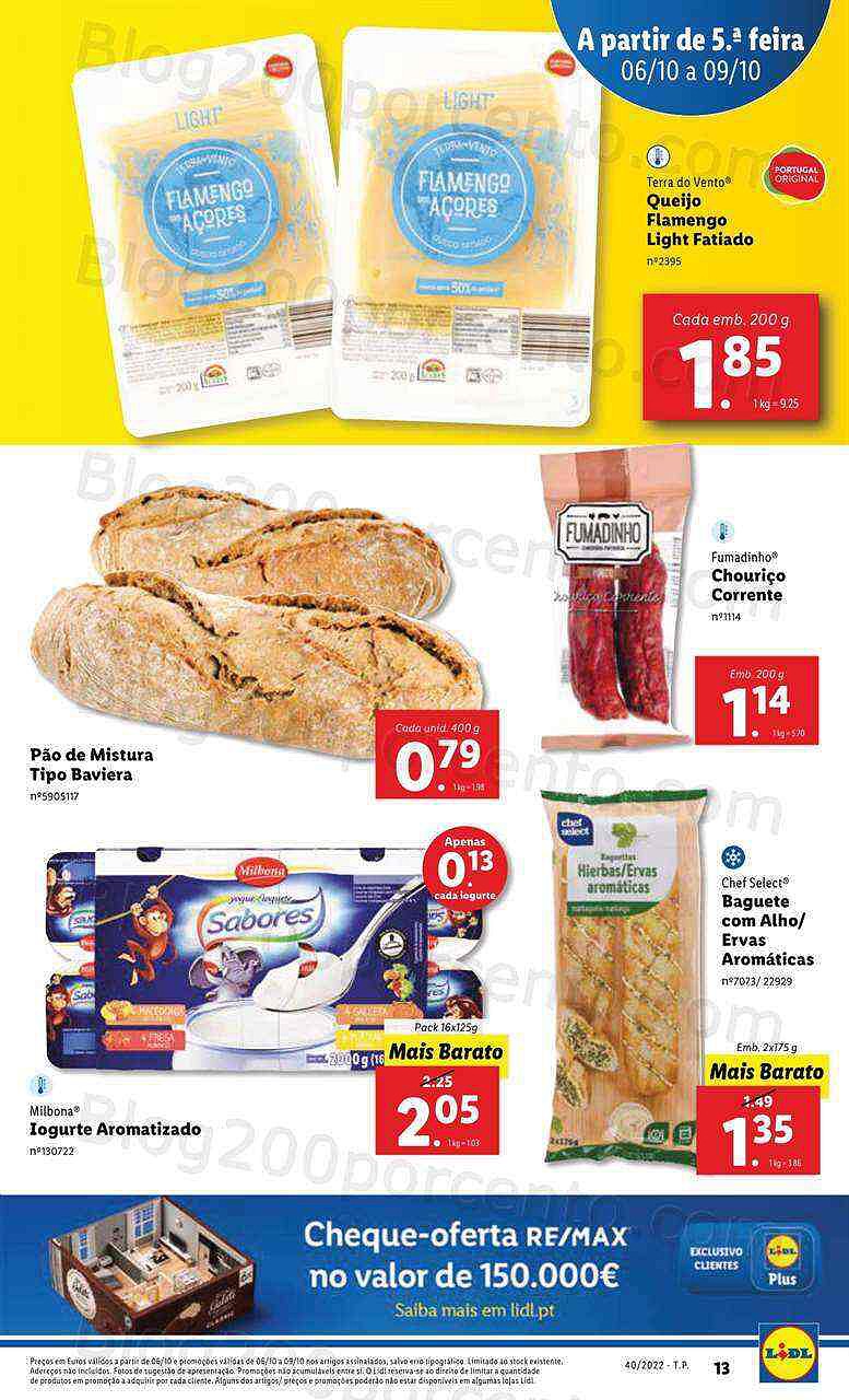 Antevisão Folheto LIDL Promoções de 3 a 9 outubro