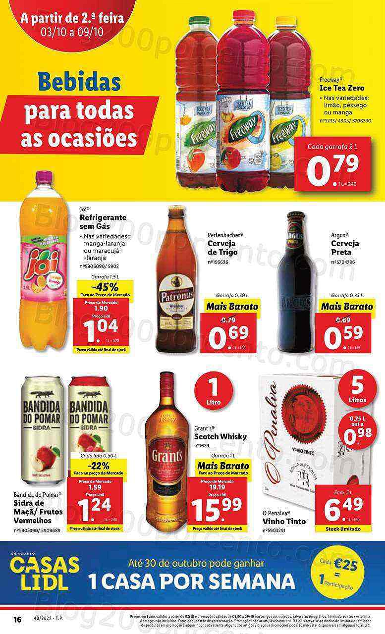 Antevisão Folheto LIDL Promoções de 3 a 9 outubro