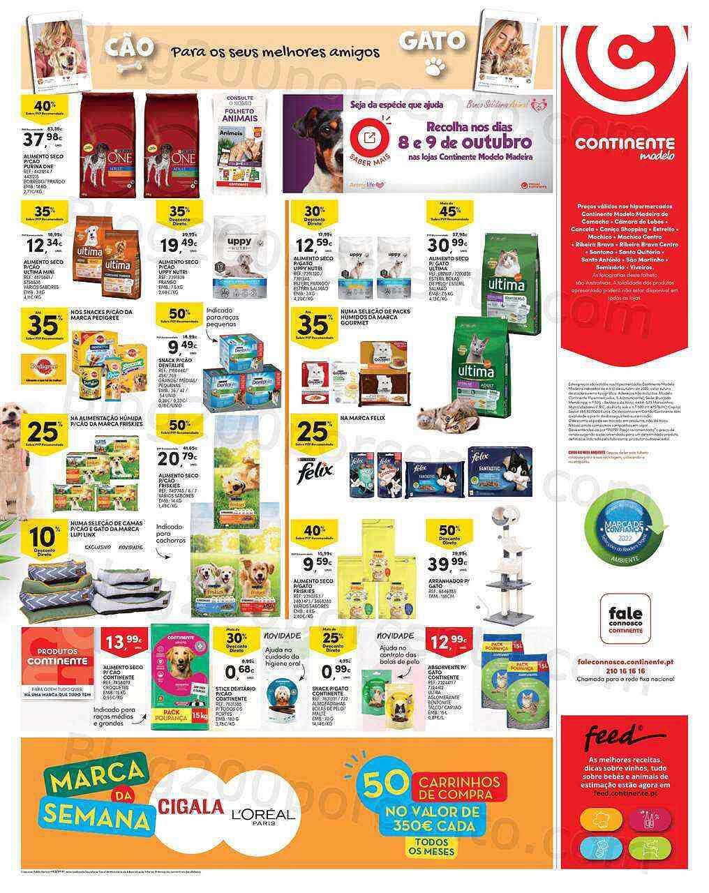 Antevisão Folheto CONTINENTE Madeira Promoções de 4 a 10 outubro